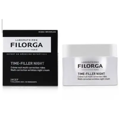 FILORGA TIME-FILLER NIGHT Multi-Correction Wrinkle Night Cream50ml,كريم ليلي لمحاربة التجاعيد للبشرة العادية و الجافة